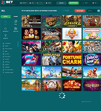22 Bet Casino Screenshot