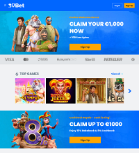 30bet Casino Screenshot