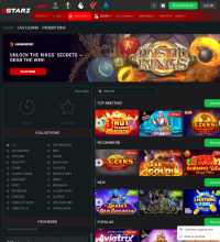 888STARZ Casino Screenshot