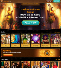 AmunRa Casino Screenshot