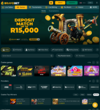 BravoBet Casino Screenshot