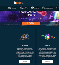 Bzeebet Casino Screenshot