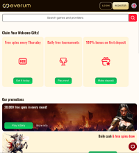 Everum Casino Screenshot