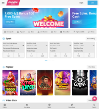 Evolve Casino Screenshot