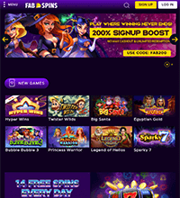 Fabspins Casino Screenshot