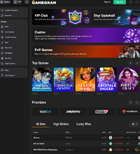 Gamegram Casino Screenshot