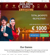 Golden Euro Casino Screenshot