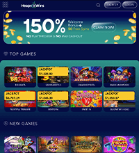 Heaps O Wins Casino Screenshot