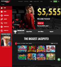 Everygame Casino Screenshot