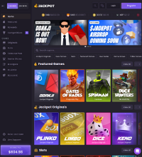 Jackpot.bet Casino Screenshot