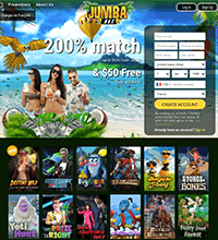 Jumba Bet Casino Screenshot