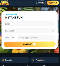 Kaleo Casino Screenshot