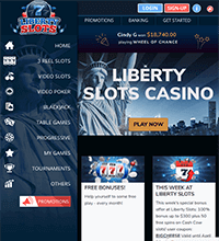 Liberty Slots Casino Screenshot