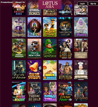 Lotus Asia Casino Screenshot