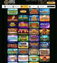 Lucky Clover Spins Casino Screenshot