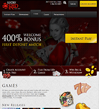 Lucky Red Casino Screenshot