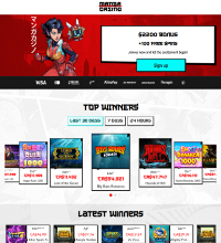 Manga Casino Screenshot