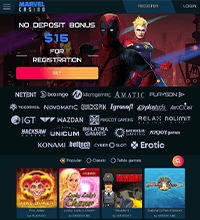 Marvel Casino Screenshot
