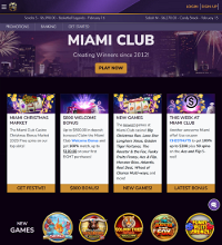 Miami Club Casino Screenshot