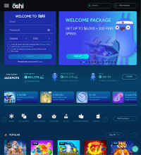 Oshi Casino Screenshot