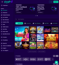 Paradise 8 Casino Screenshot