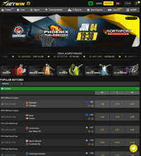 JetWin Casino Screenshot