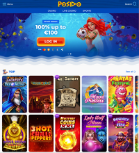 Posido Casino Screenshot