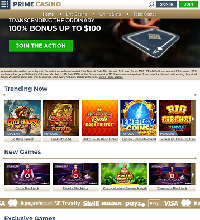 Prime Casino Screenshot