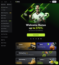 Qzino Casino Screenshot