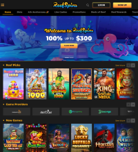 ReefSpins Casino Screenshot