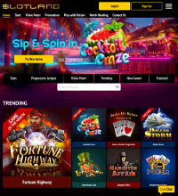Slotland Casino Screenshot
