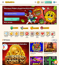 SpinsBro Casino Screenshot