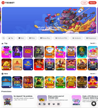 TedBet Casino Screenshot