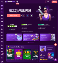 TrustDice Casino Screenshot