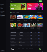 VegaBet Casino Screenshot