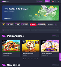 Vera Casino Screenshot