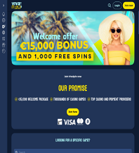 Vivaspin Casino Screenshot