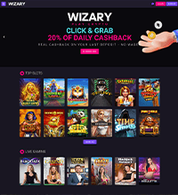 Wizary Casino Screenshot