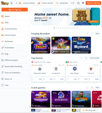 YesPlay Casino Screenshot
