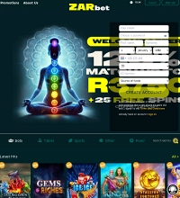 ZARbet Casino Screenshot