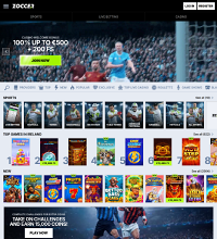 Zoccer Casino Screenshot