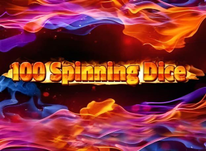 100 Spinning Dice Logo