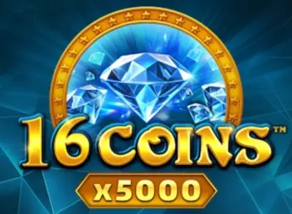 16 Coins x5000 Logo