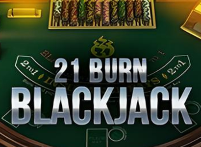 21 Burn Blackjack 21 Burn Blackjack Logo