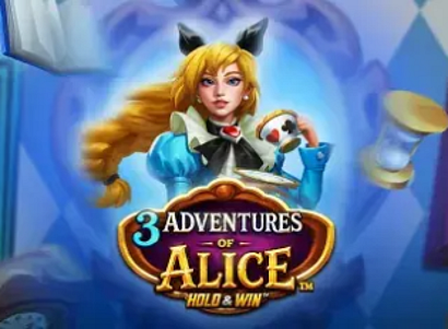 3 Adventures of Alice Hold and Win Logo