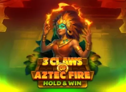 3 Claws of Aztec Fire Hold and Win Logo