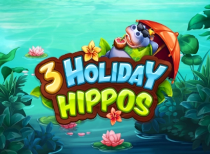 3 Holiday Hippos Logo