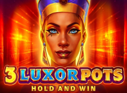 3 Luxor Pots Hold and Win Logo