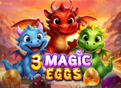3 Magic Eggs Logo