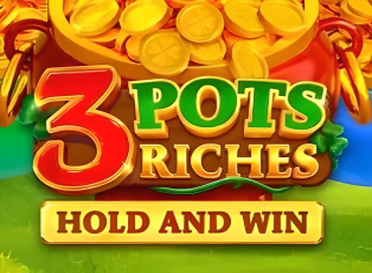 3 Pots Riches Hold and win Logo